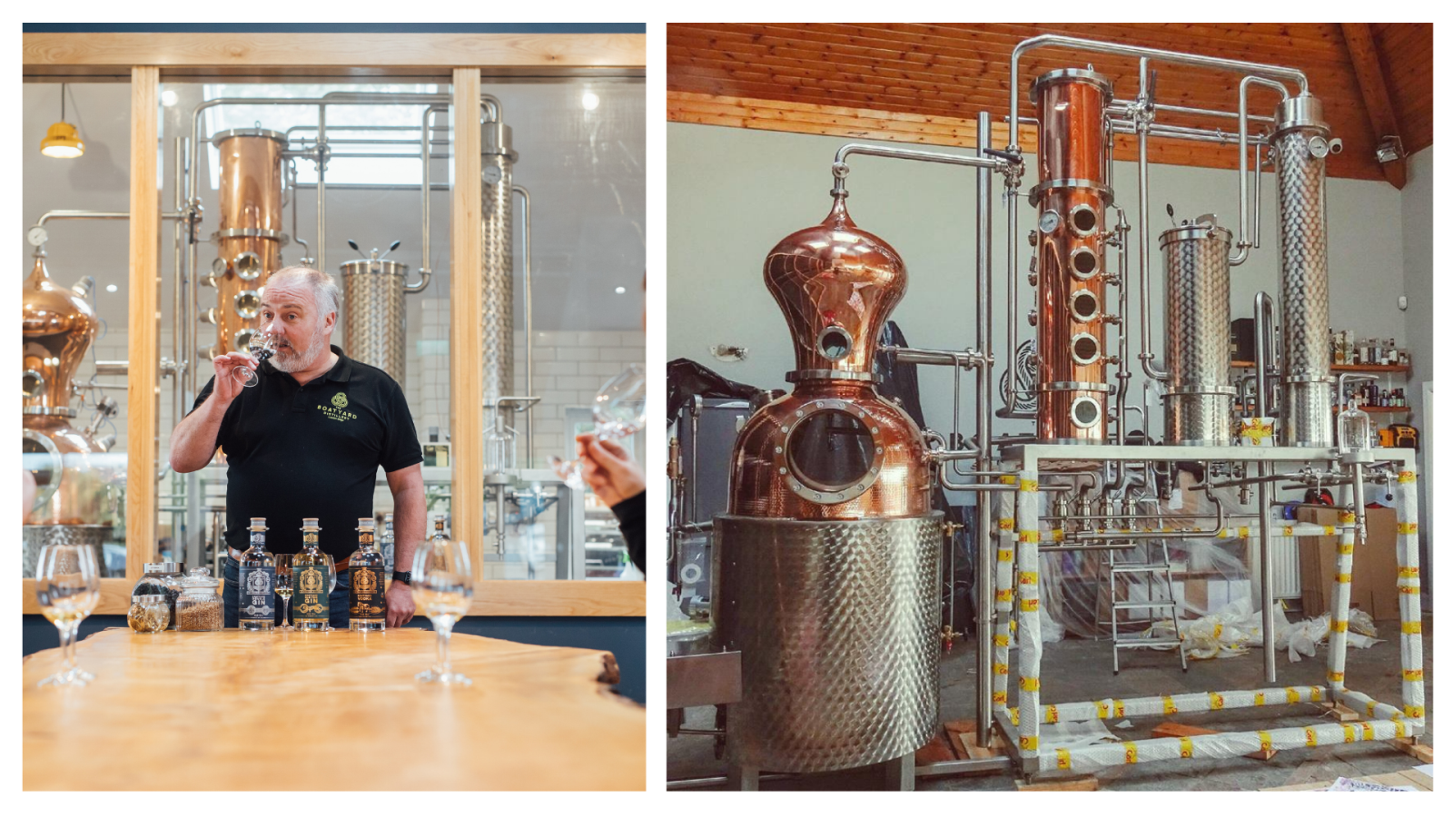 Boatyard Distillery Gin Tour